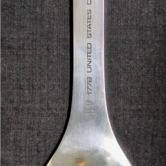 Georg Jensen Sterling Silver Commemorative Bicentennial Spoon - Picture 5 of 6